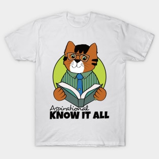 Aspirational Know It All Boy T-Shirt